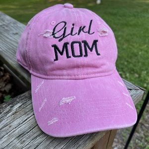 Girl mom baseball hat